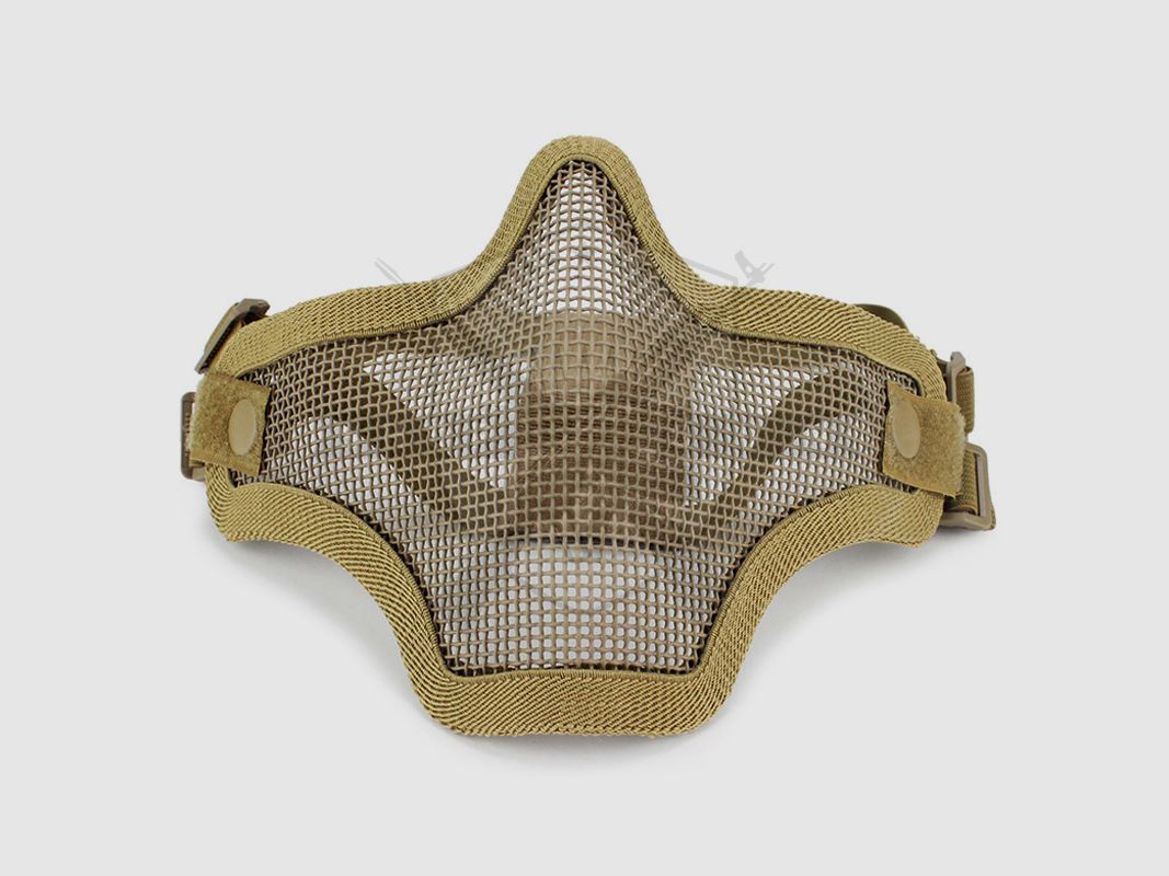 Basic Gittermaske (Tan)