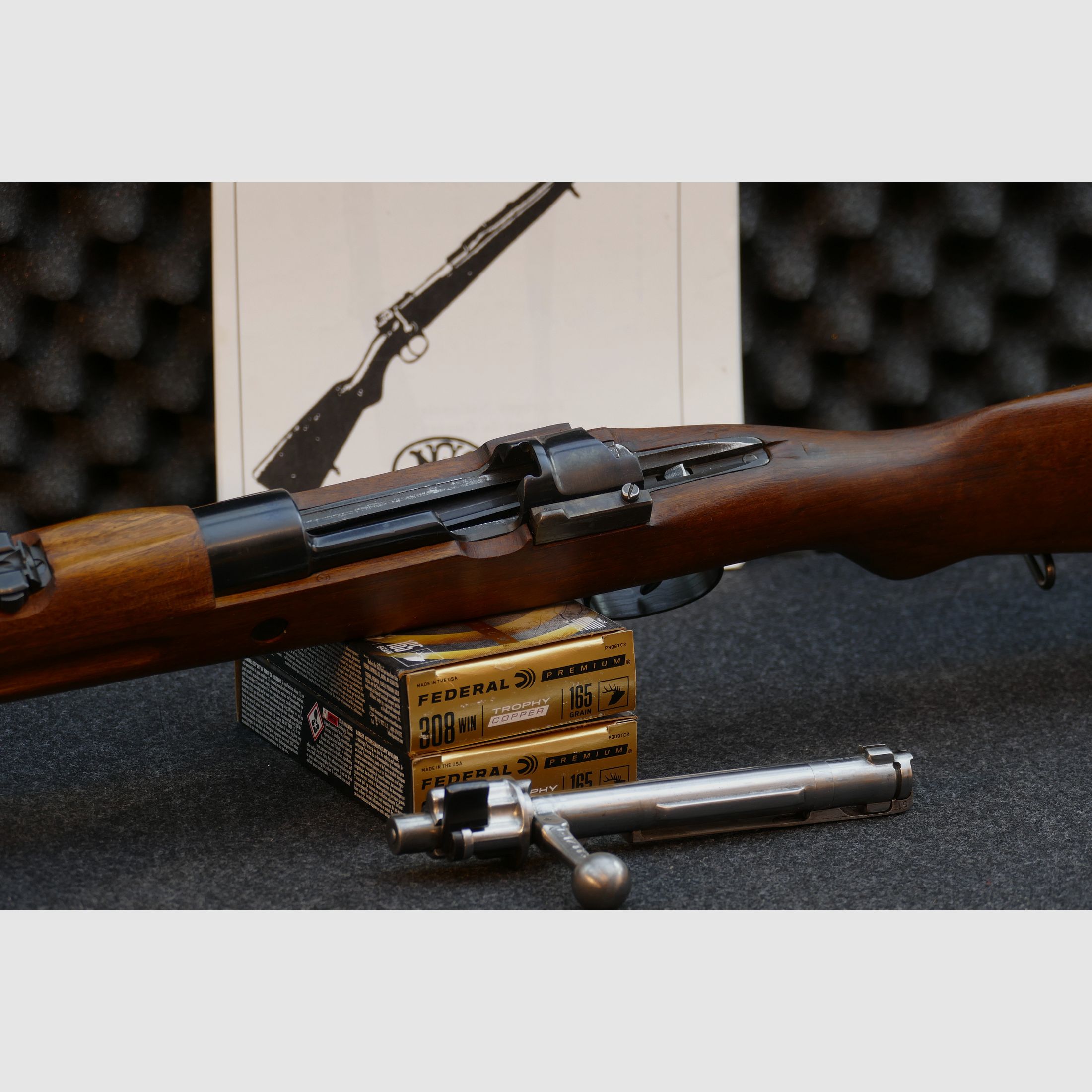FN Herstal, Mauser Model 98, carbine, .308Win, carbine, tracking, going through, ordinance
