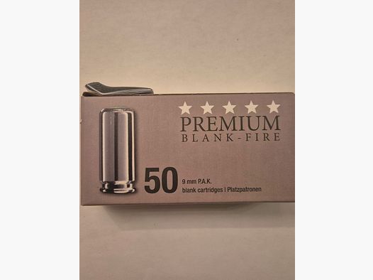 Munizioni a salve Umarex 50 pz. cartucce a salve 9mm pak