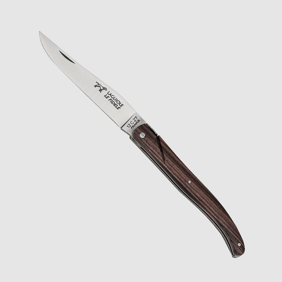Laguiole Taschenmesser Violette Holz §42a WaffG konform legal führen