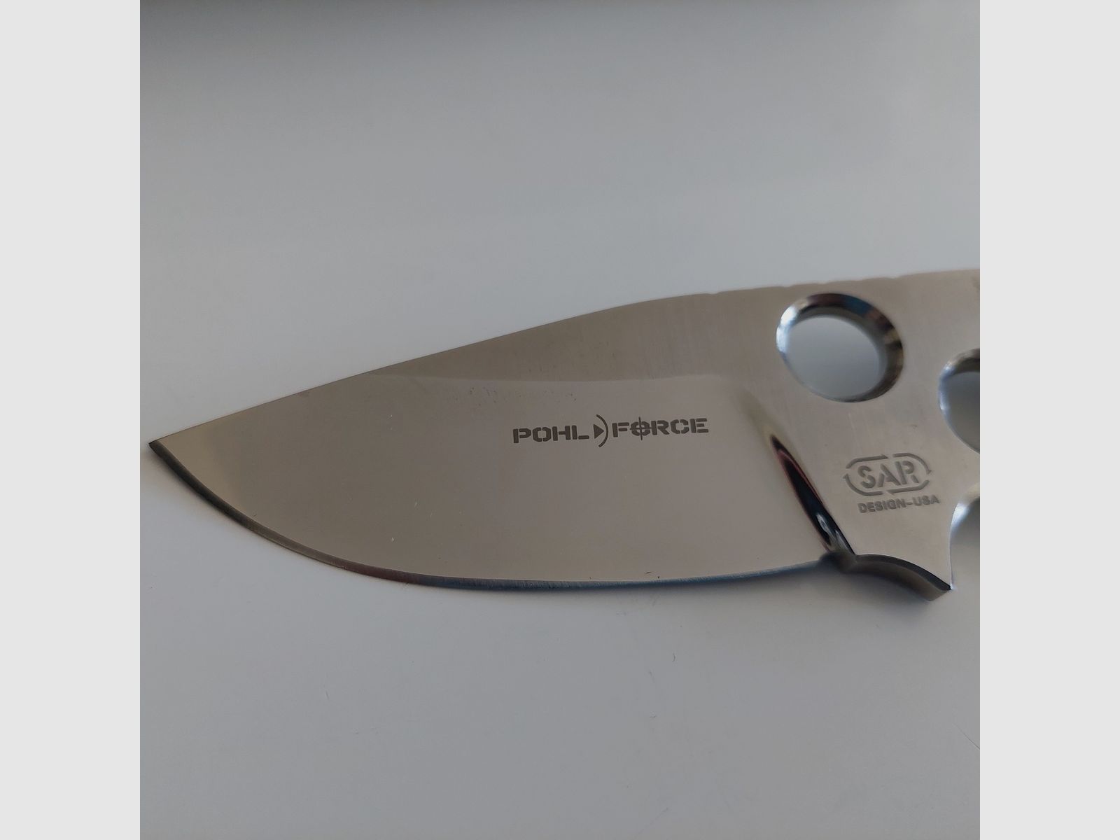 !!! ACHTUNG SELTEN !!!  Pohl Force Hornet XL Modell Micarta Nr.046 aus einer Sammlungsauflösung 