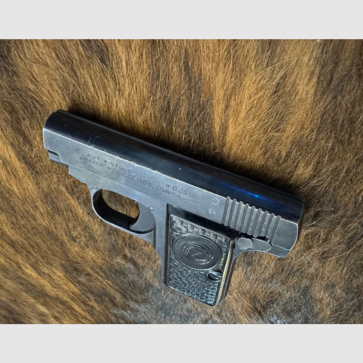 Pistol, Brünner Duo "Z", 6.35 mm (Browning .25 ACP), pocket pistol / vest pocket pistol