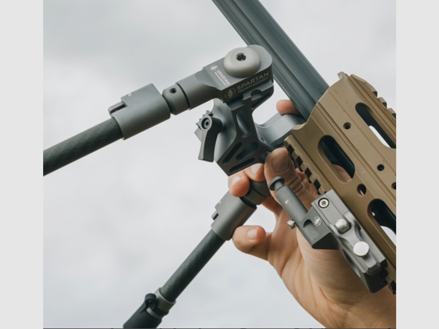 Spartan SP01-10-R-BLK Valhalla Bipod inkl. M-Lok-Adapter 2005