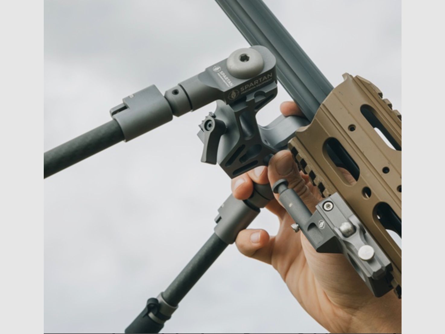 Spartan SP01-10-R-BLK Valhalla Bipod incluso adattatore M-Lok 2005
