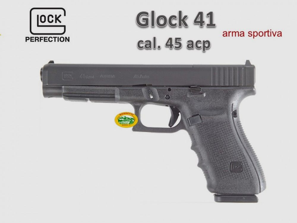 GLOCK 41 Gen4 cal.45 ACP - arma sportiva