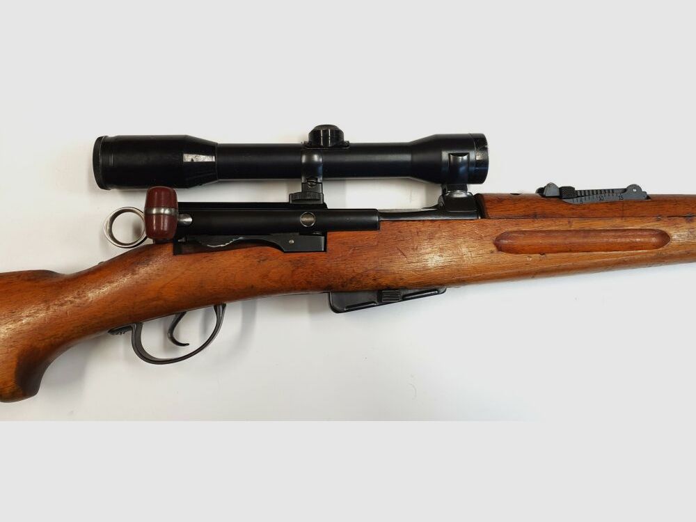 Waffenfabrik Bern Repetierbüchse Waffenfabrik Bern Schweizer K11 Kaliber 7,5x55swiss komplett nummerngleich + Visier