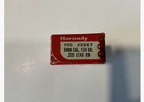 PALLE HORNADY 9MM .355 124GR LEAD RN
