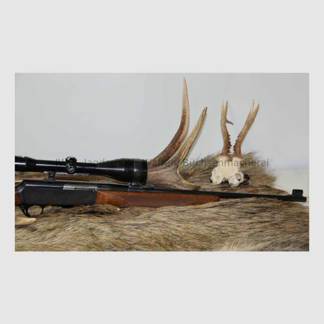 FN halbautomatische Büchse Browning Bar mit Zeiss .30-06Spring