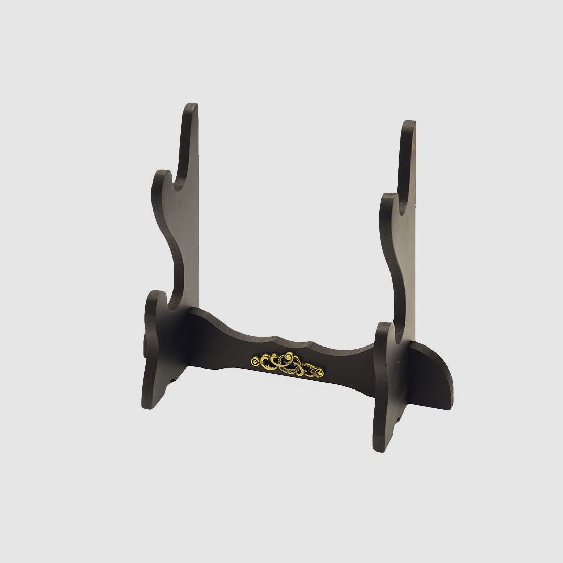 Supporto per spade in legno per 2 katana