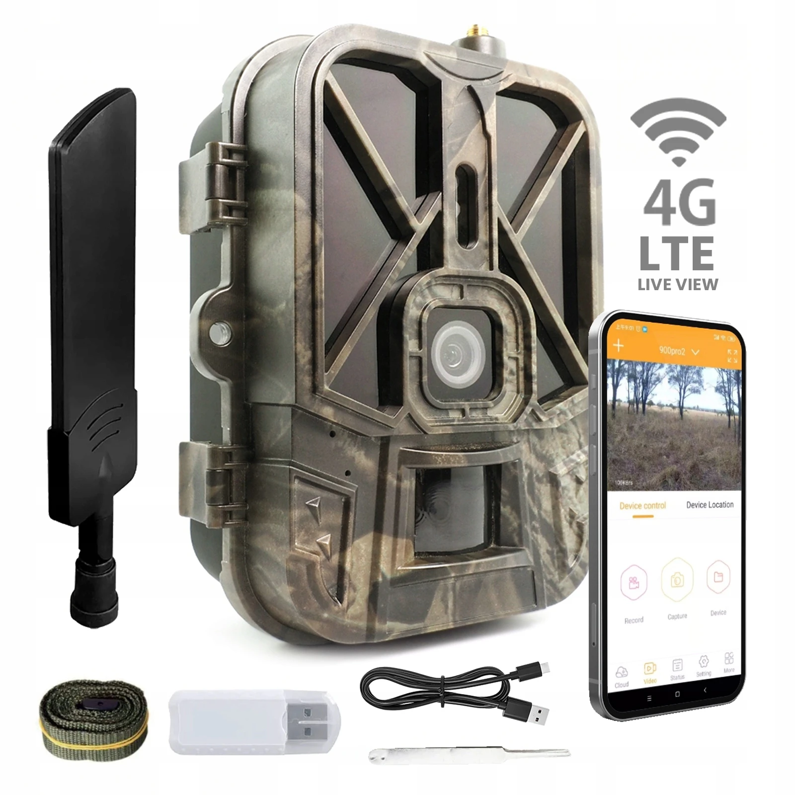 Redleaf RD7200 LTE 4G 4K fototrappola Life View