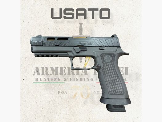 USATO – PISTOLA – SIG SAUER MOD. P320 SPECTRE COMP | 9×19 | 4.6″