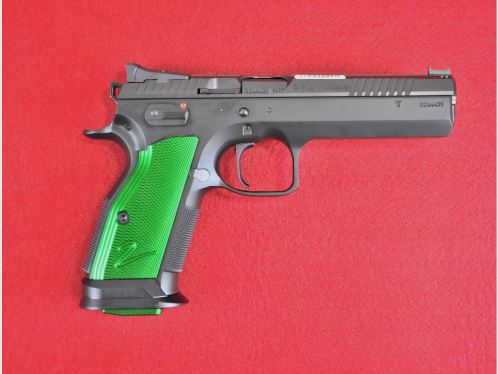 CZ TS 2 Racing Green SA 9mm Luger