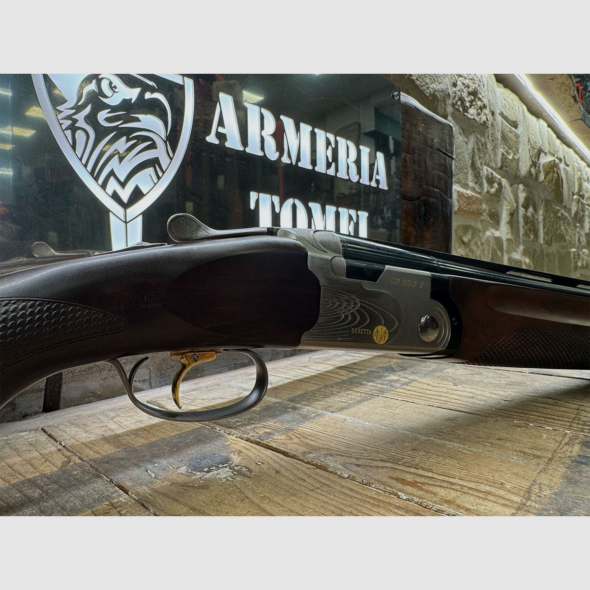 USATO – FUCILE SOVRAPPOSTO TRAP – BERETTA MOD. 682 GOLD E cal. 12, immagine 2 di 8