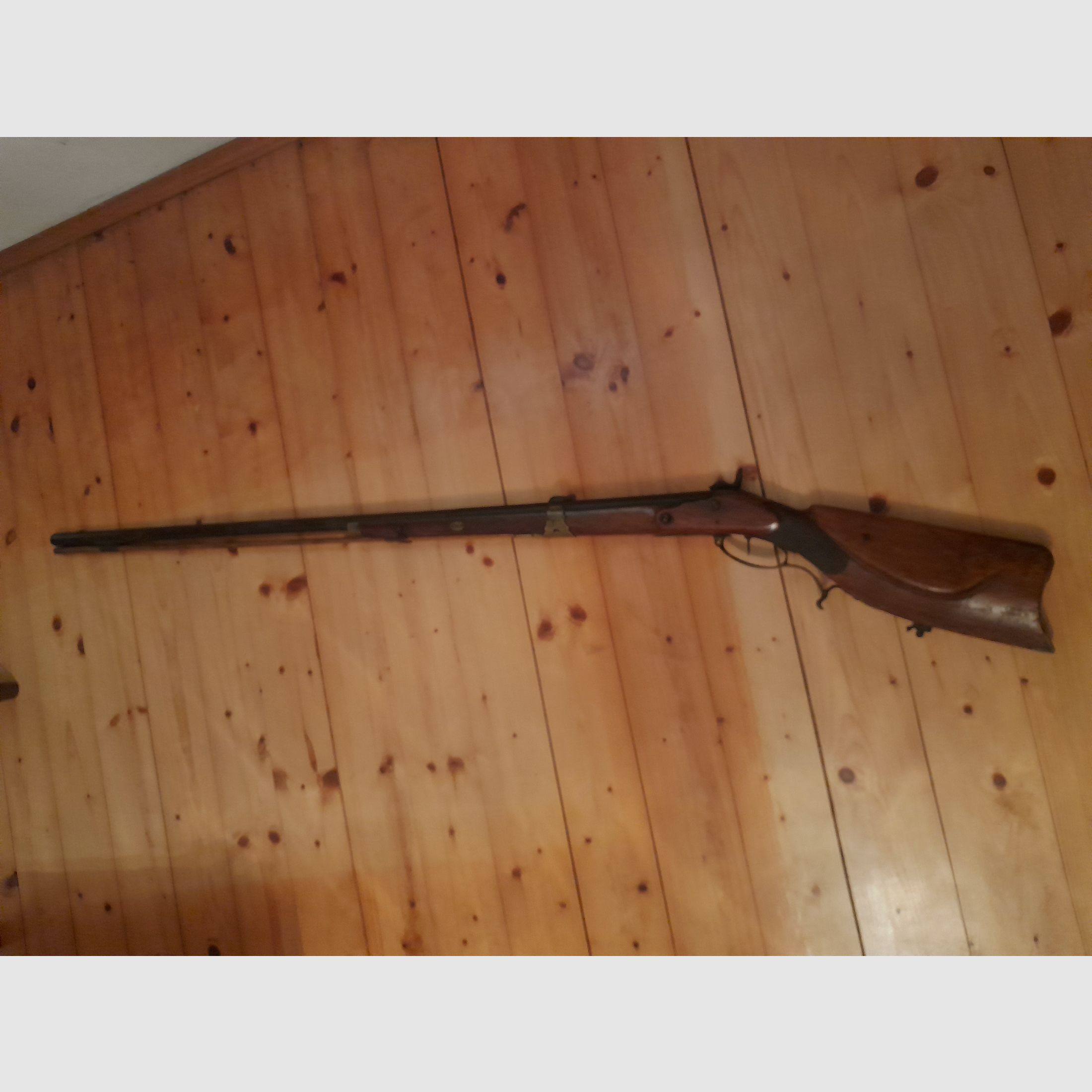 German percussion hunting rifle