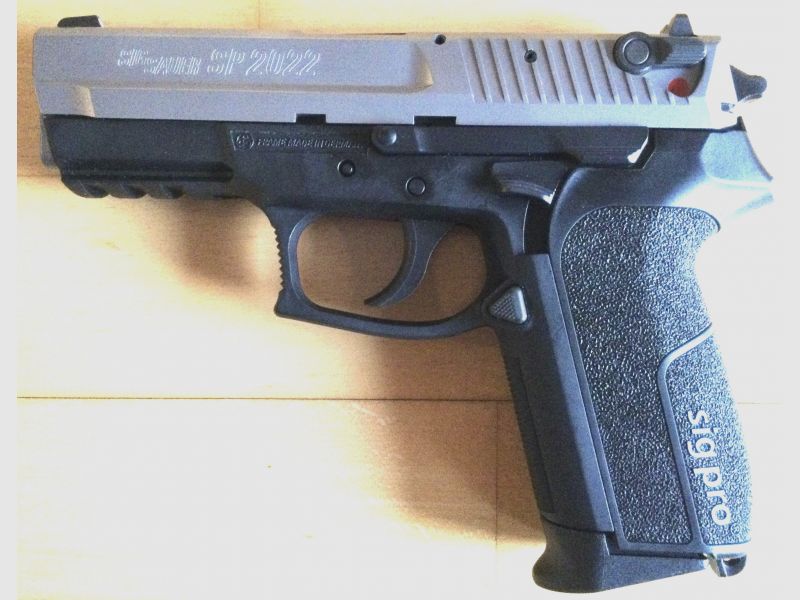 Ha. Pistole SIG Sauer SP2022 DuoTone 9mmLuger Fabrikneu aus Sammlungsauflösung