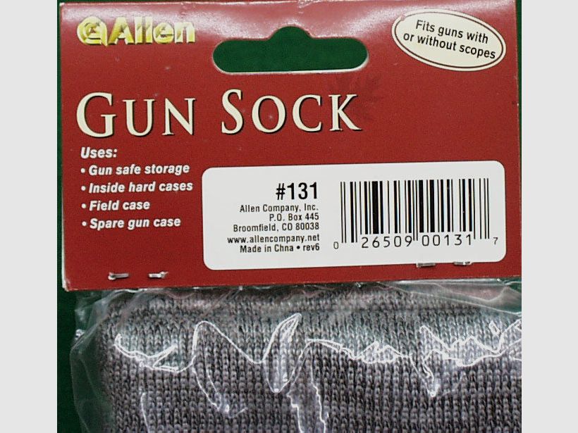 Allen Gun Sock Case