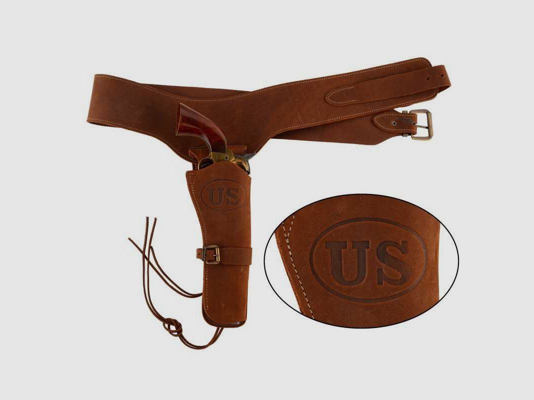 Union State Gürtel - 110 cm - US-Markierung + Holster - Union State Gürtel - 110 cm - US-Markierung, Bild 1 von 8