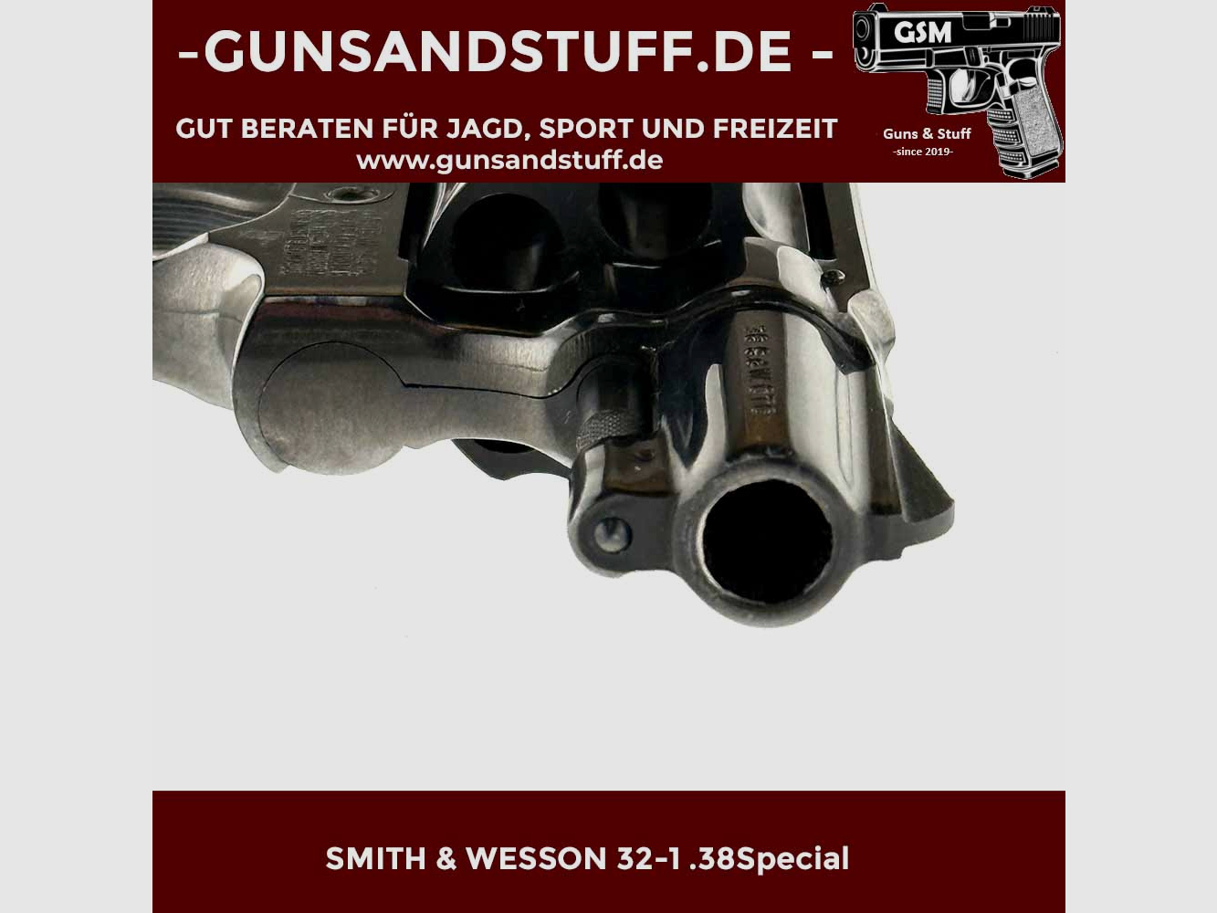 SMITH & WESSON 32-1 .38Special