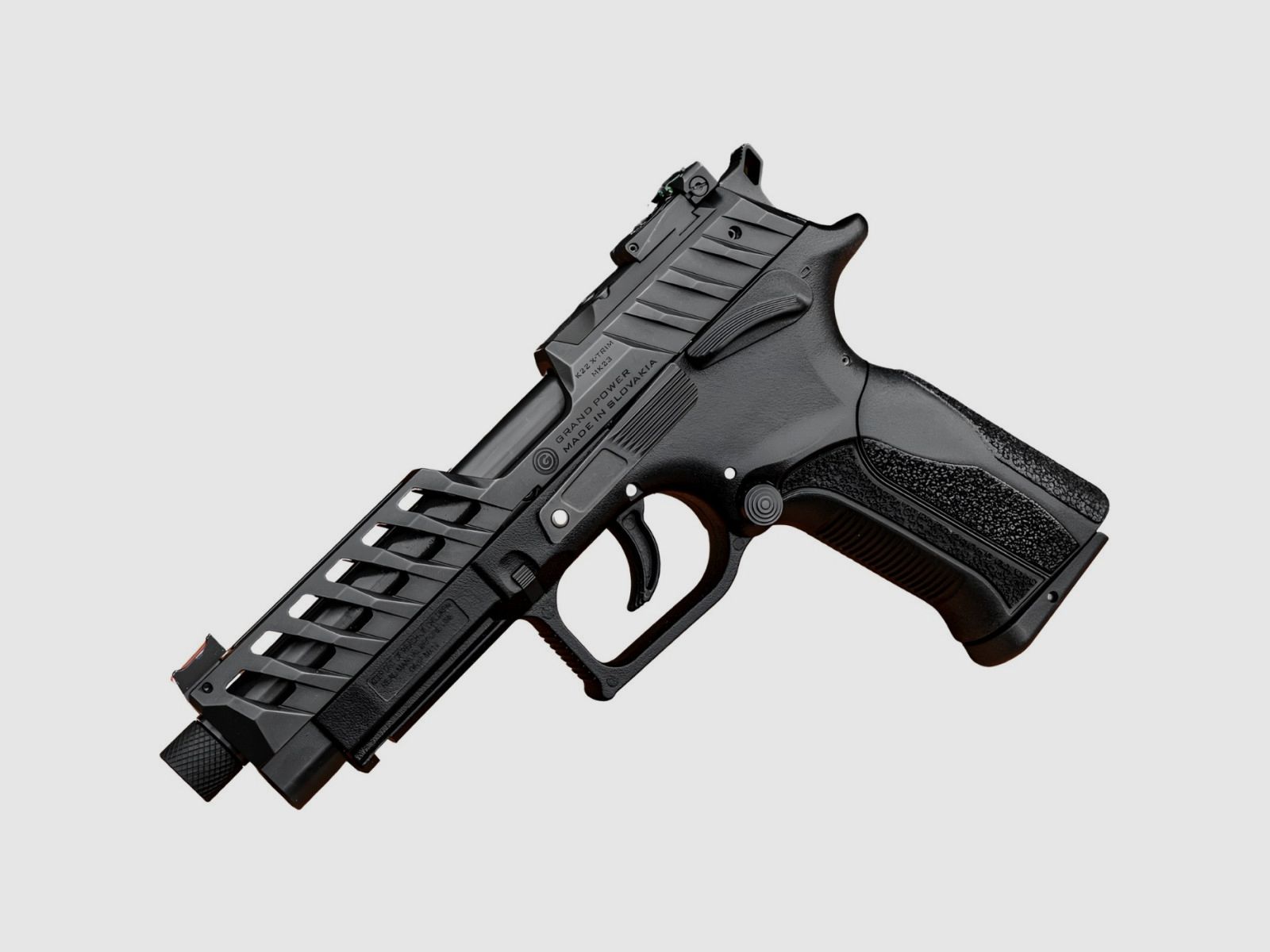 Grand Power K22 X-Trim Mk23 OR, rosca 1/2x28 – Negro, imagen 3 de 6
