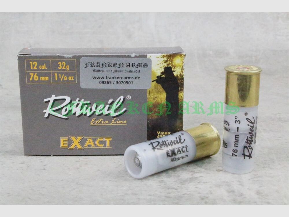 Rottweil EXACT Magnum 12/76 32g 5 pieces