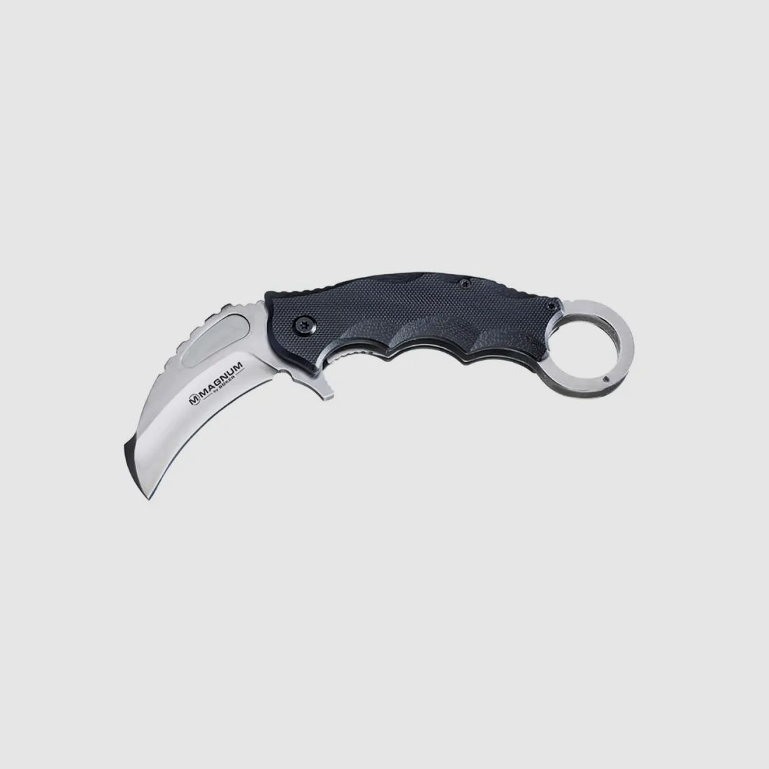 Alpha Kilo Messer - 7 cm Karambit Klinge aus 440A Stahl - Griff G10 Schwarz, Bild 1 von 4