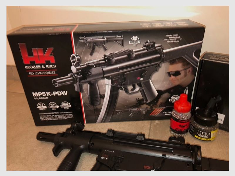 Umarex MP5 4,5mm CO2 + KLI M1911 4,5mm CO2, Bild 7 von 7