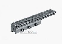 Rail Montageschiene für 11mm Prismenschiene auf 22 mm