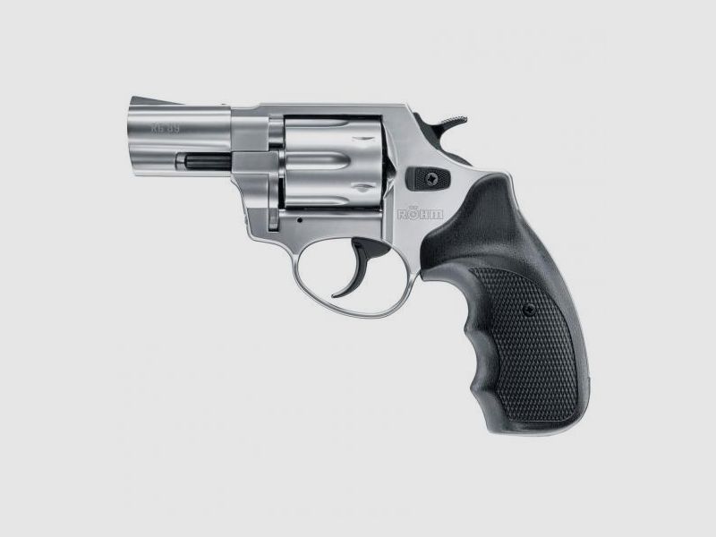 Röhm RG89 Schreckschuss Revolver Kal. 9 mm R.K. alu chrome Schreckschuss, Bild 2 von 3