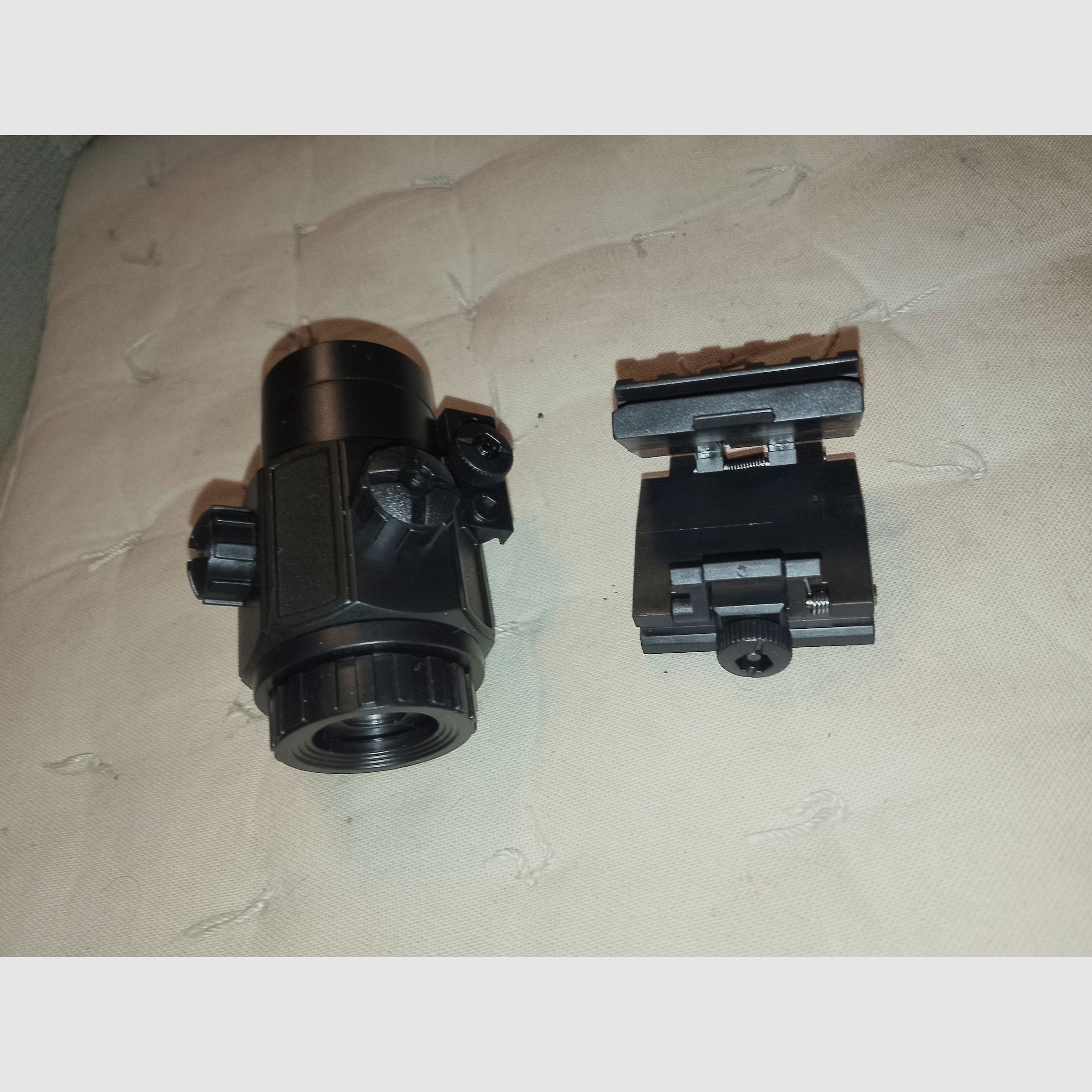 składany wzmacniacz celownika dummy optyka celownik wzmacniacz jak nowy Airsoft Softair karabin