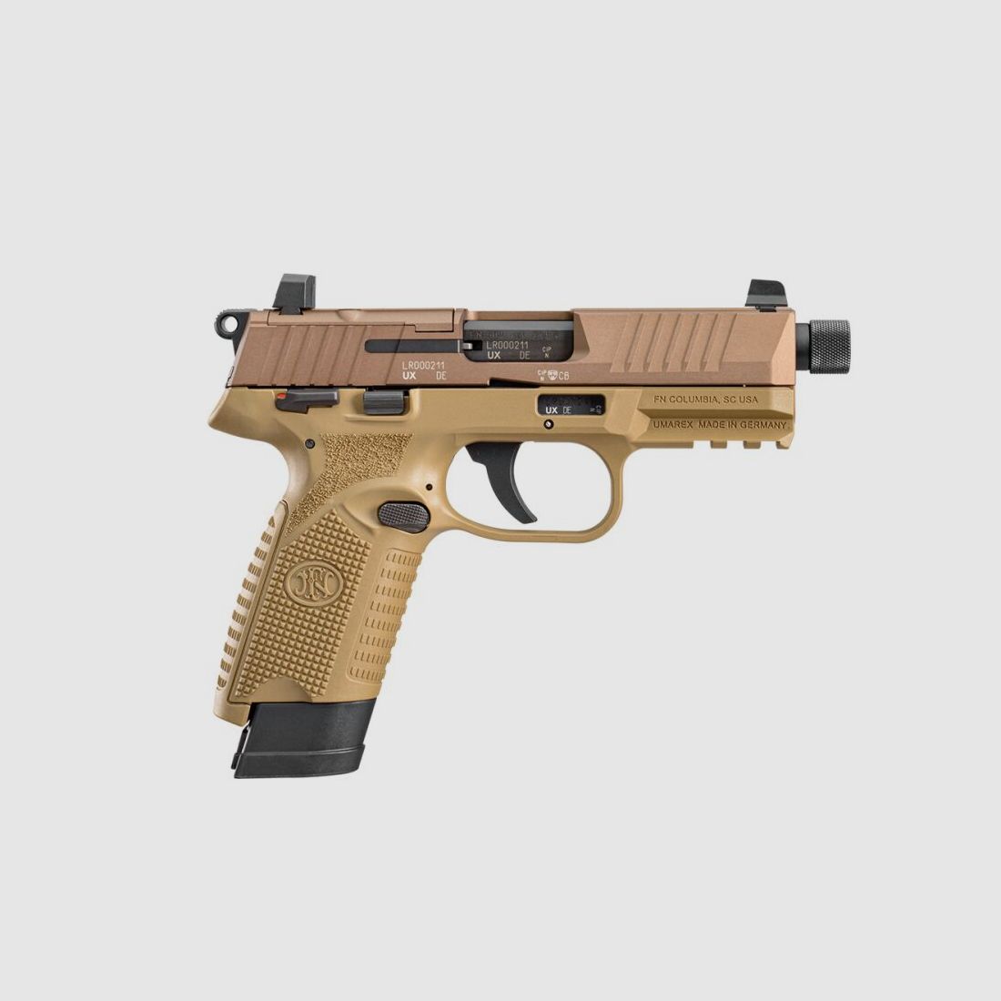 FN 502 TACTICAL FDE .22LR