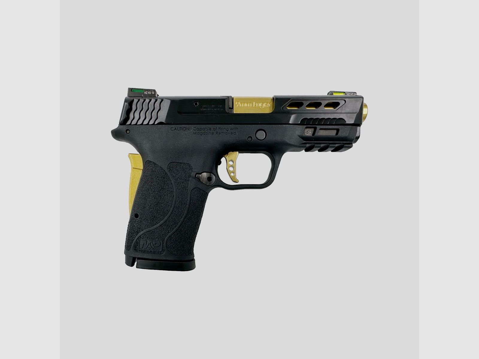 Smith&Wesson – M&P9 Shield EZ Prtd Gold [9mm Para], Bild 2 von 3