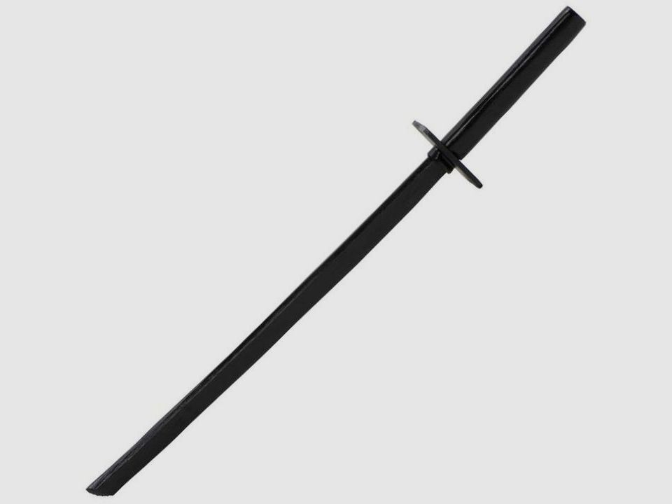 Ninja-Holzschwert schwarz