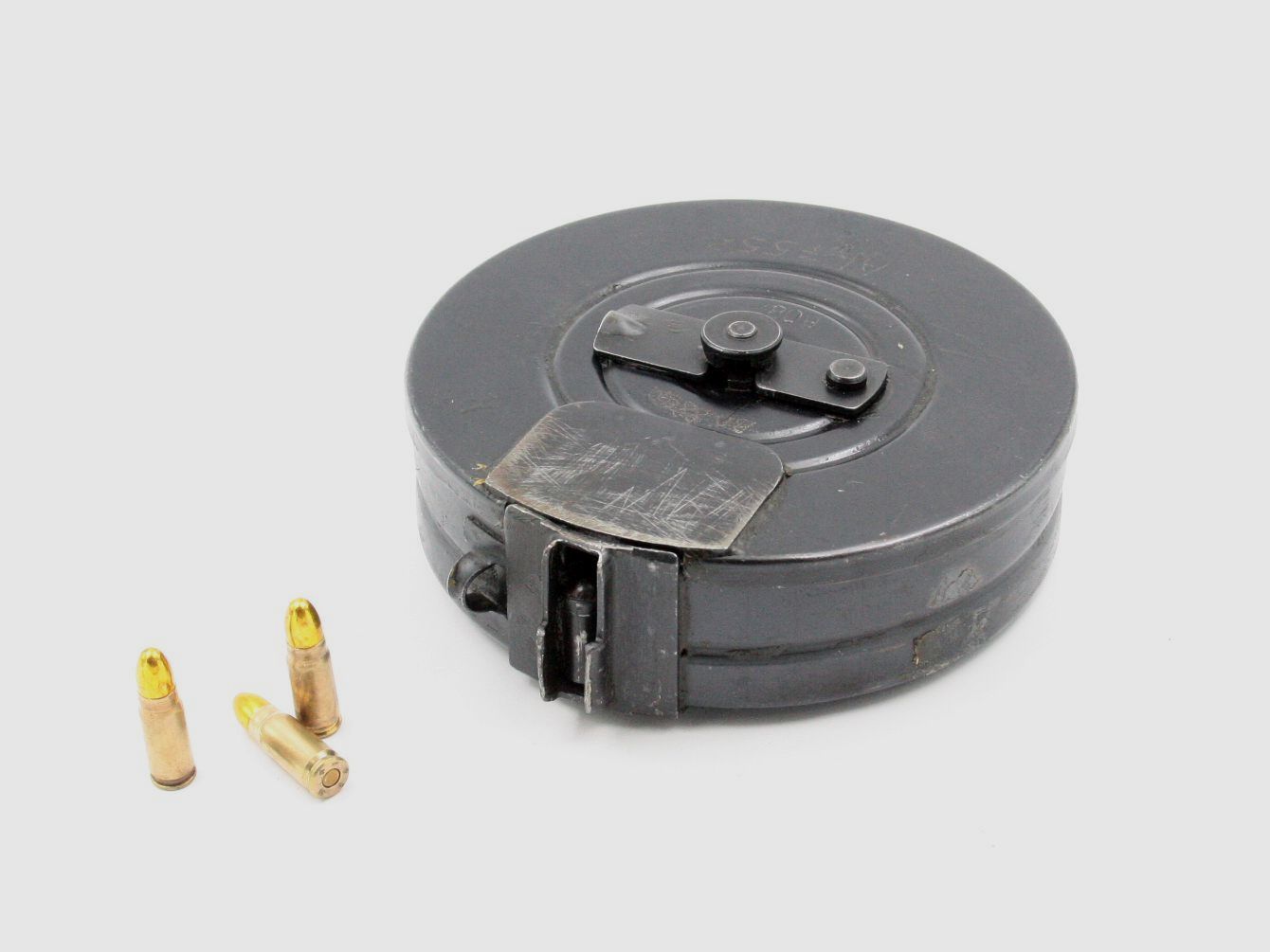 Magazin PPSh 41, 7.62×25 Tokarev, 71 Schuss Trommelmagazin