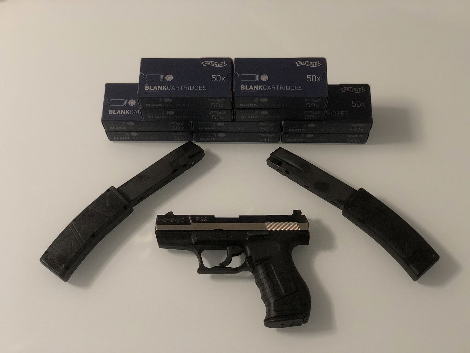 🔥 Zestaw Sylwestrowy Walther P99 (stalowa zasuwa) 🔥