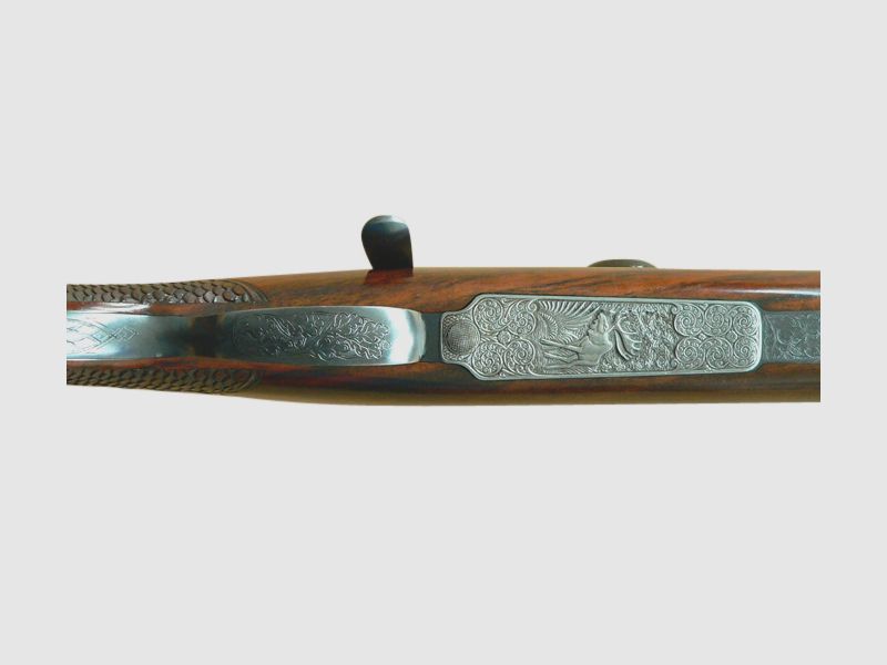 Luxury 98 repeating rifle Ferlacher, caliber 9.3x62, with scope