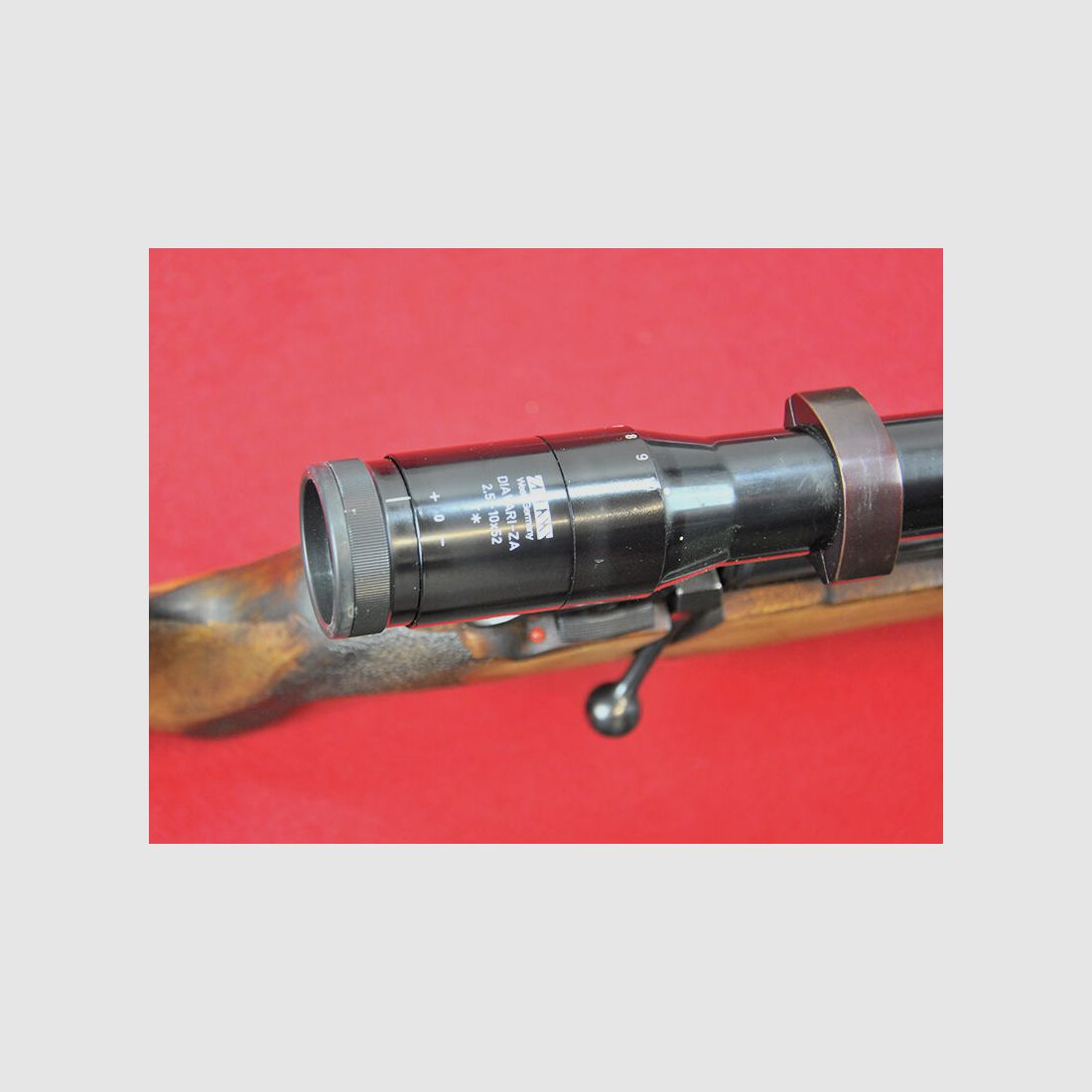 Krico	 .222 Rem. Einzellader Büchse inkl. ZF Zeiss Diavari-ZA 2,5-10x52