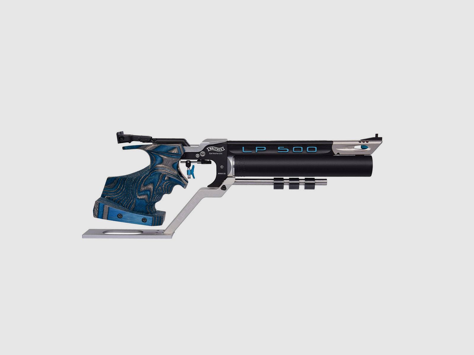 Luchtpistool Walther LP500 Expert Blue Angel met E-trigger