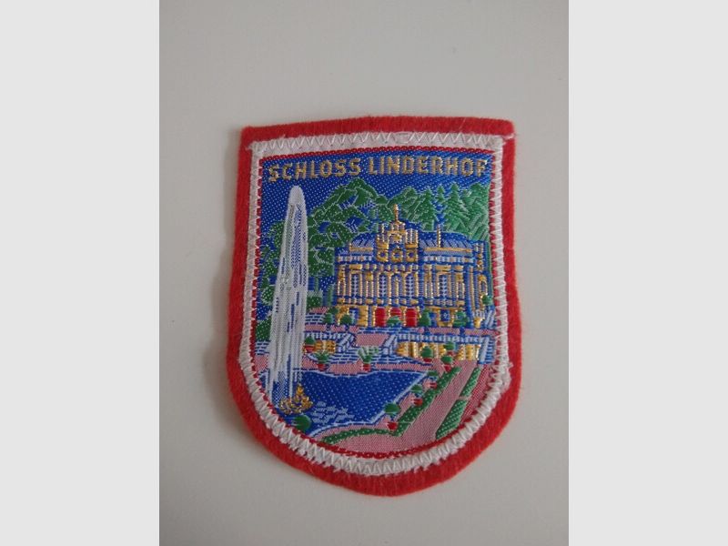 Schloss Linderhof Travel Patch Aufnäher