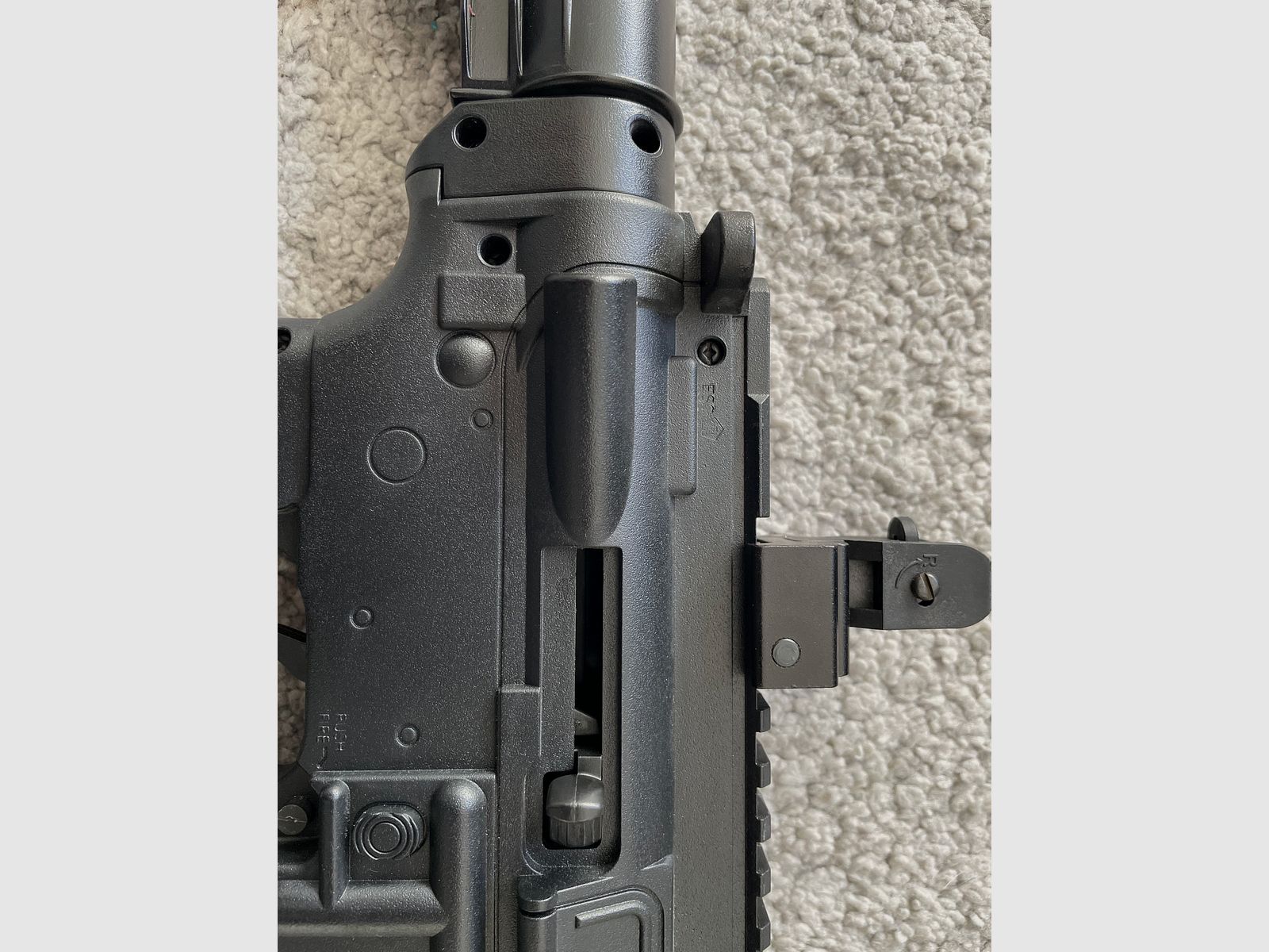 Crosman M4-177 air rifle 4.5 Diabolo and BBs