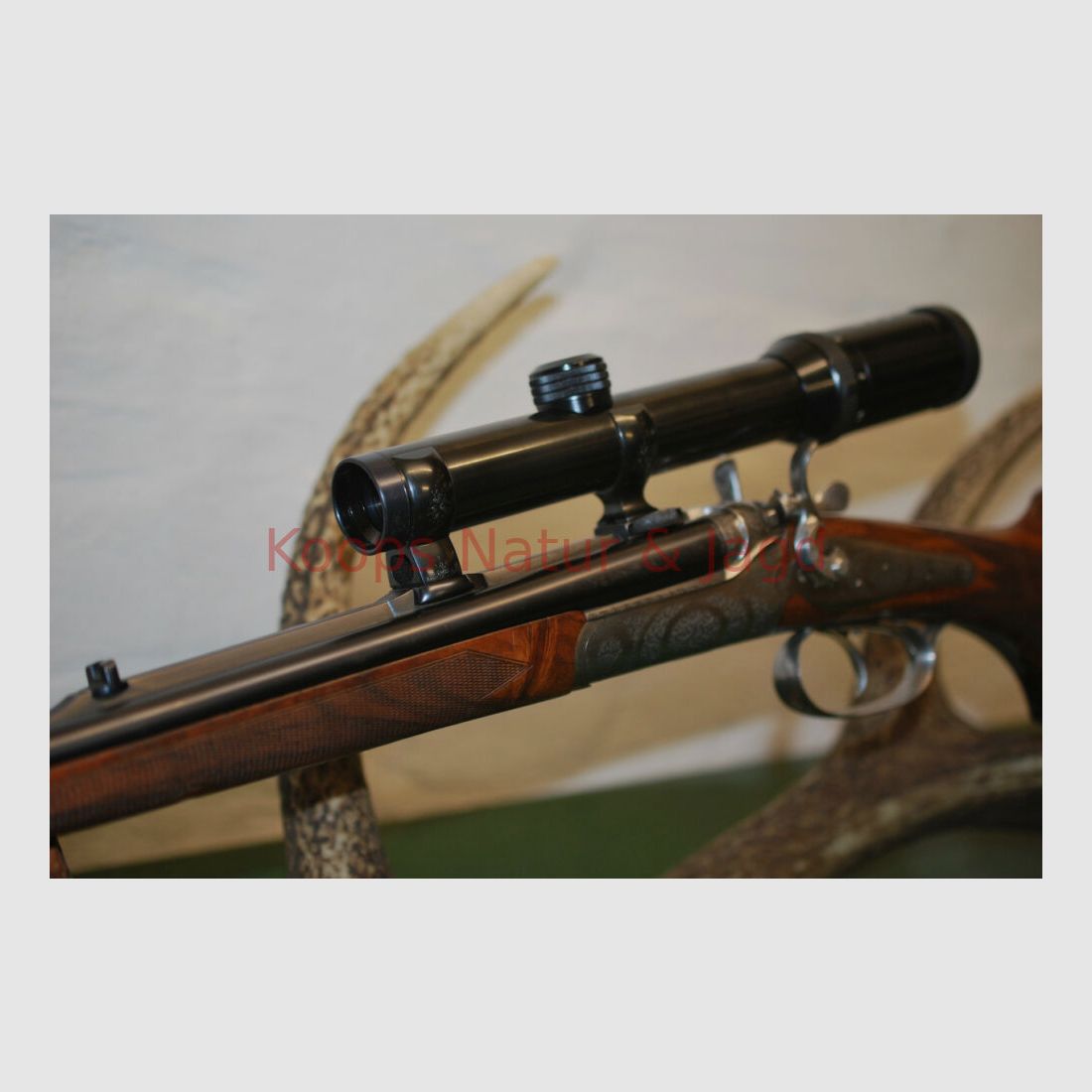 Karl Hauptmann Ferlach Hahndoppelbüchse