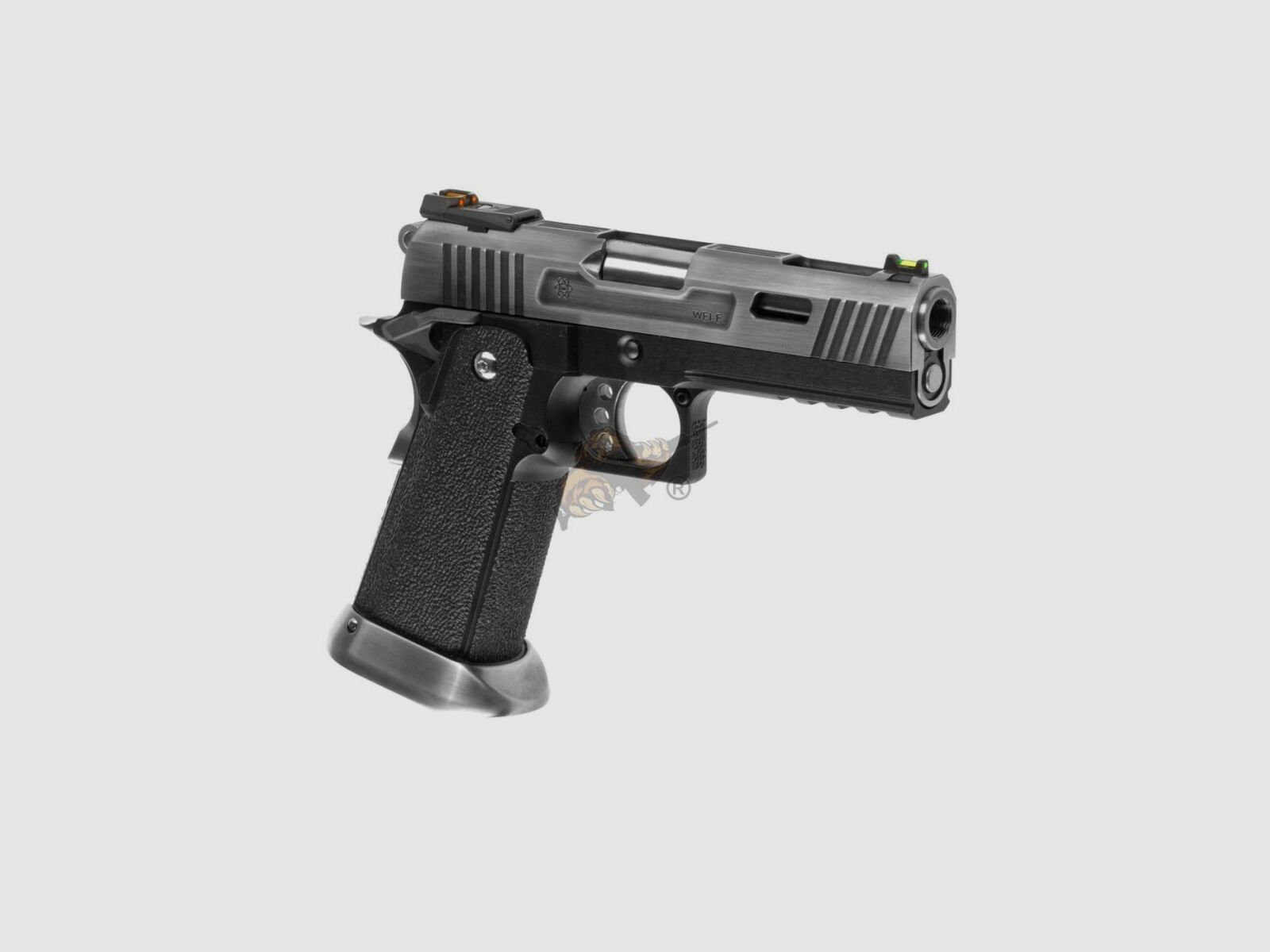 WE Hi-Capa 4.3 Force Full Metal Silver GBB -F-