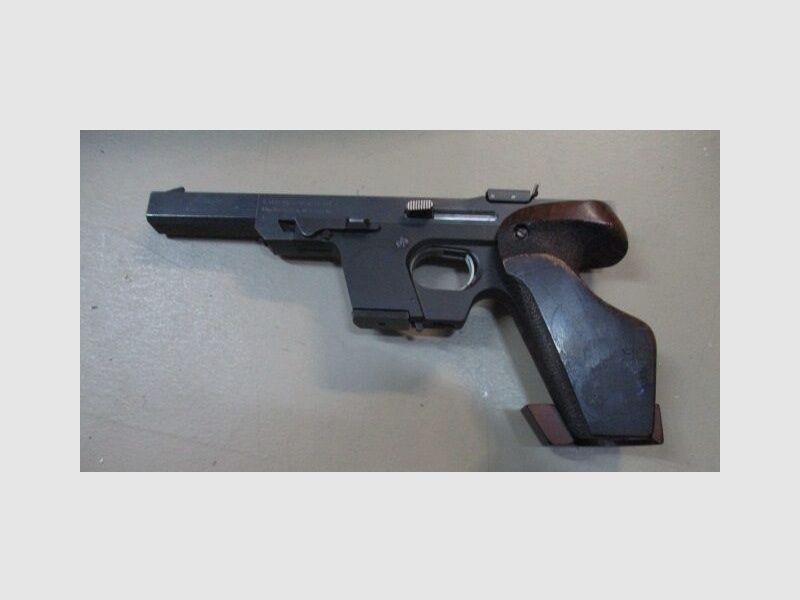 Pistole Walther GSP -altes Modell- Lauf blank GSP