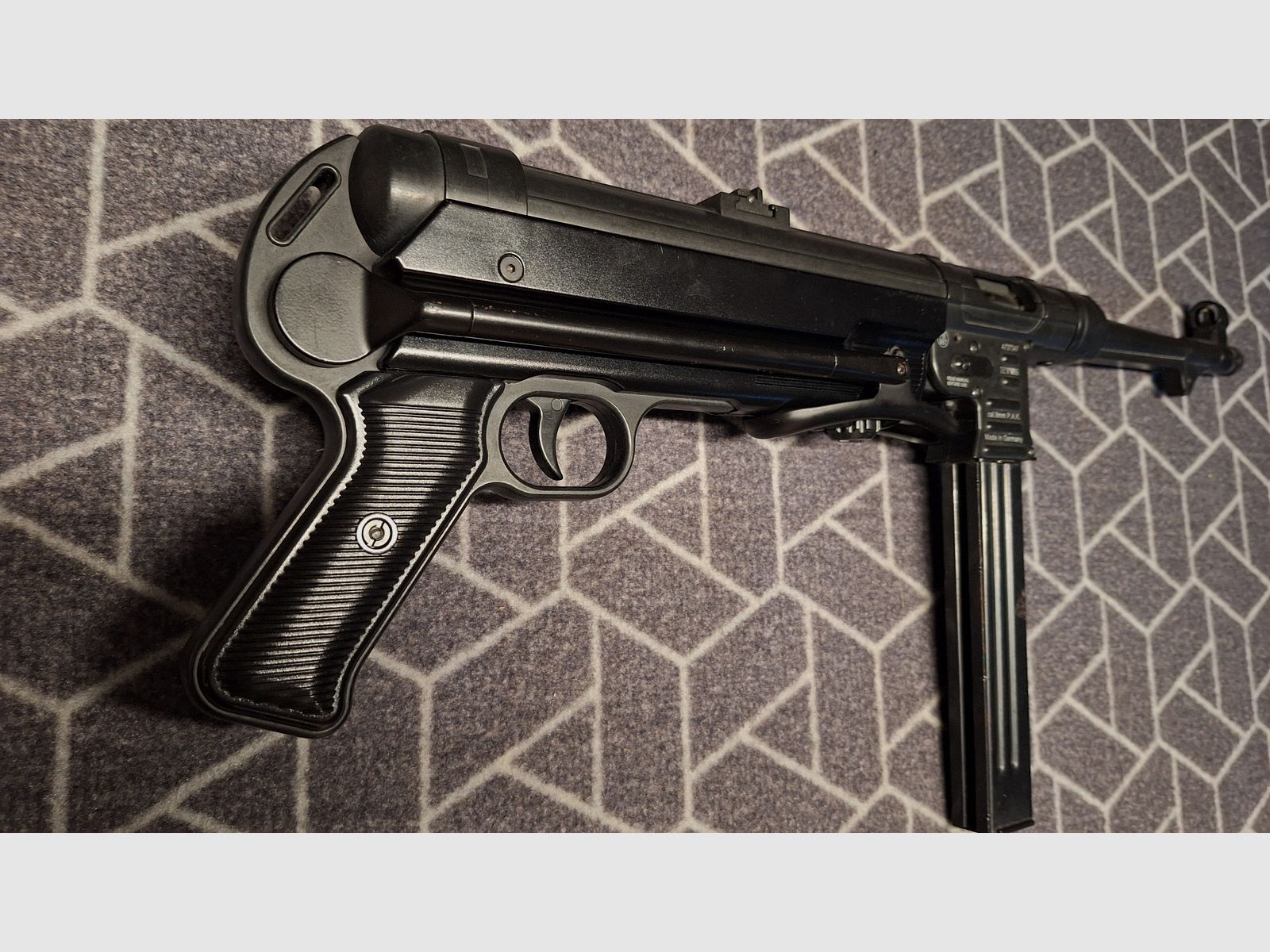 MP40 G.S.G. Pistolet maszynowy z sygnałem 9 mm P.A.K.