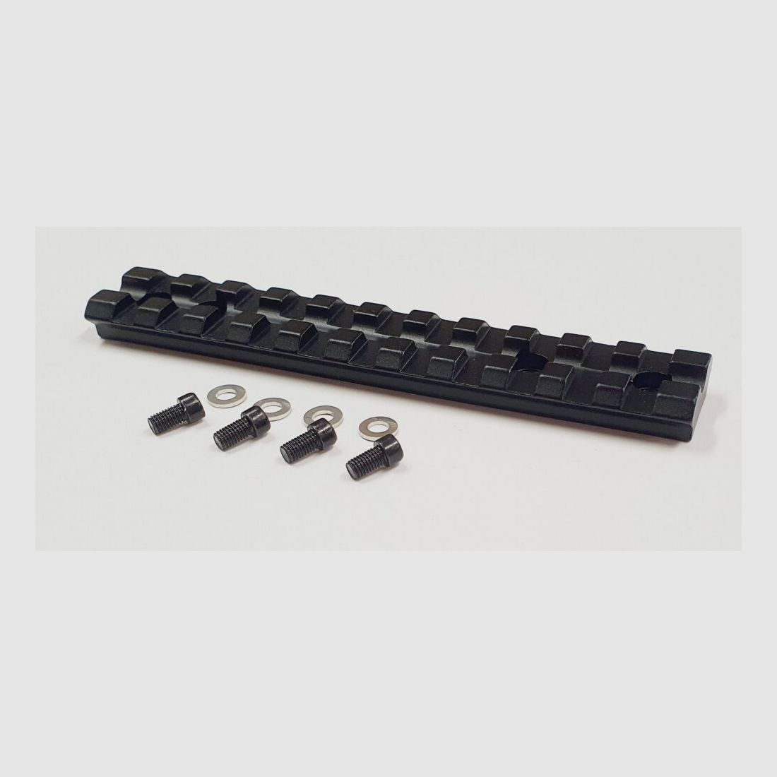 RUGER 10/22 Picatinny rail aluminum black anodized including screws