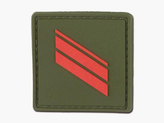 Bundeswehr Originale Distintivo di Grado Bundeswehr Originale Distintivo di Grado Francia Maggiore oliva mimetico - Rosso / Caporale