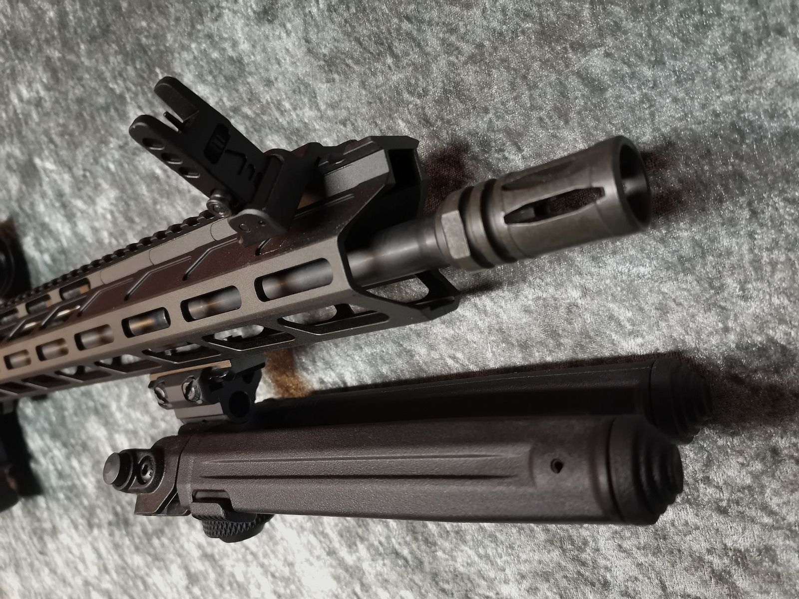 BM Custom AR15 semi-automatic rifle 16" .223 Rem Magpul bipod