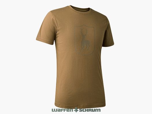 T-shirt logo Deerhunter Butternut