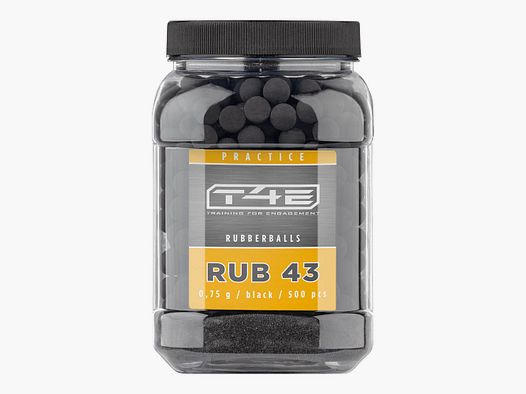 T4E Practice RUB Kaliber .43 Gummigeschosse 500 Schuss