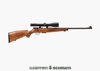 Krico sin .22Hornet, ZF Zeiss Diavari 2,5-10x52 Abs.1, montaje EAW, LL: 59cm