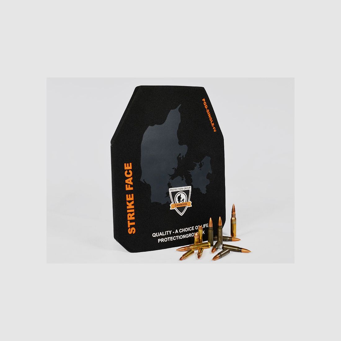 PGD Beschermplaat Berserker NIJ Niveau IV Grootte: 25 x 30 cm